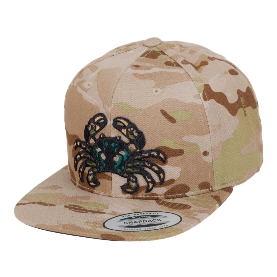 Crafting & Mods Hifishgear | Hfg - Samoan Mud Crab Multicam® Arid Flat Bill Snapback Hat